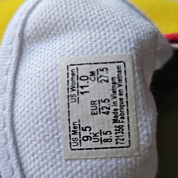 NWOT VANS COLOR BLOCK SNEAKERS - Picture 9 of 9